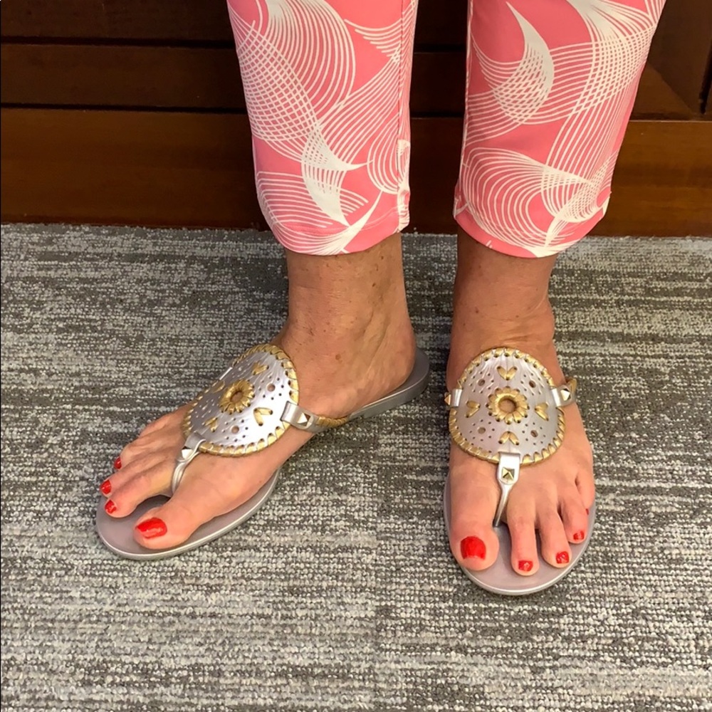 BRAND NEW JACK ROGERS GEORGICA FLIP FLOPS